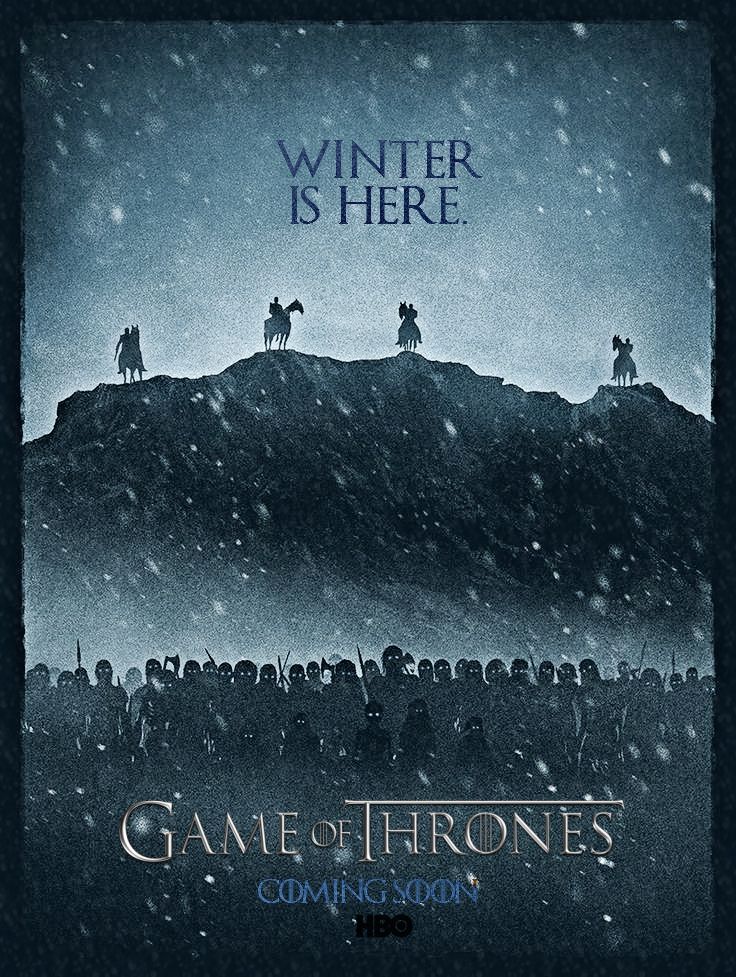 Lasting winter in game of thrones
